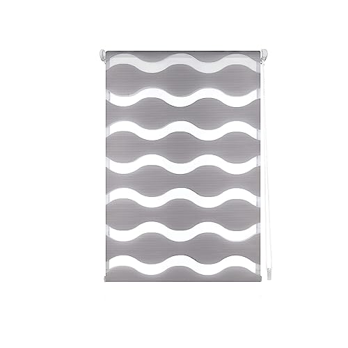 Estor de Rolo Decorblind | Prateado - 37 X 150 Cm Blinds & Decoration Coop. V. - Persianas e cortinas - prateado, poliéster, 37 cm, 150 cm