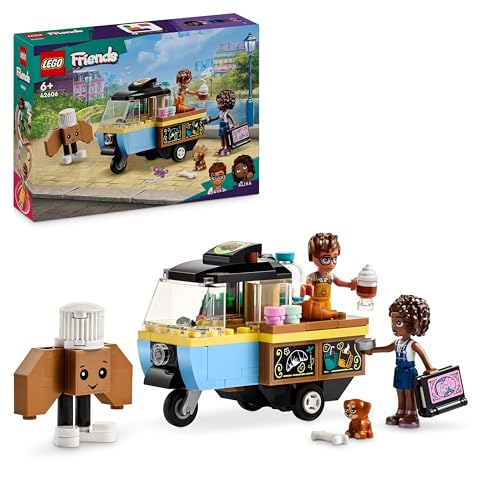 Lego Friends: Pastelaria Móvel - 42606 (Idade Mínima Recomendada: 6 anos) LEGO - Blocos de encaixe - pastelaria, 6 anos, playground, brinquedo
