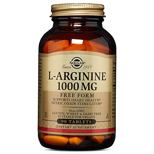 Suplemento Alimentar SOLGAR L-Arginina (90 comprimidos) Solgar - Vitaminas e suplementos - L-arginina, 90 comprimidos