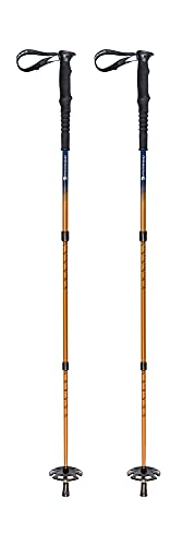 Bastão de Campismo FERRINO Stick Diorite Amarelo Ferrino - Bastões de caminhada - telescópico, 3 seções, bloqueio, 140 cm
