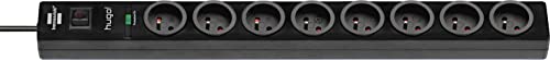 Extensão Elétrica BRENNENSTUHL 19500A (8 Tomadas) Brennenstuhl - Filtros de linha e supressores de surtos - 8 tomas, interruptor, proteção sobrecarga
