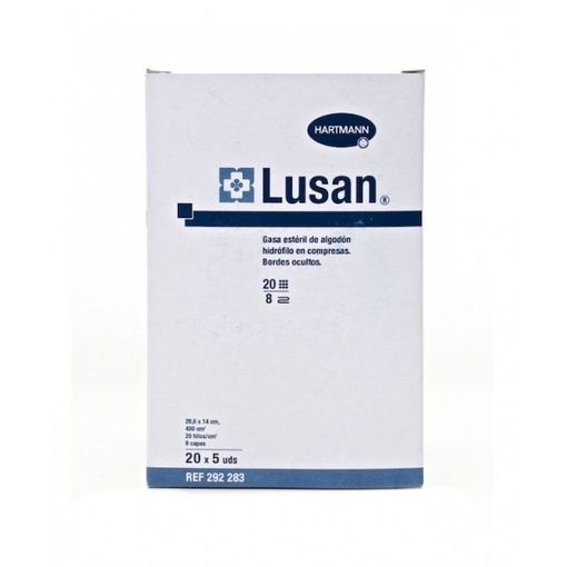 Caixa de Embalar para Alimentos LUSAN Gasa Esteril (100 Unidades) Hartmann - Fita médica e bandagens - caixa, embalar, alimentos, gasa esteril