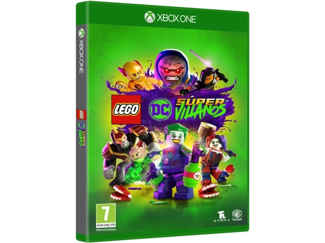 LEGO DC Super Villains (Xbox One) (M3 - M5) WARNER BROS - Software de jogos de vídeo - xbox one, lego dc super villains, joker, harley quinn, lex luthor, liga da injustiça