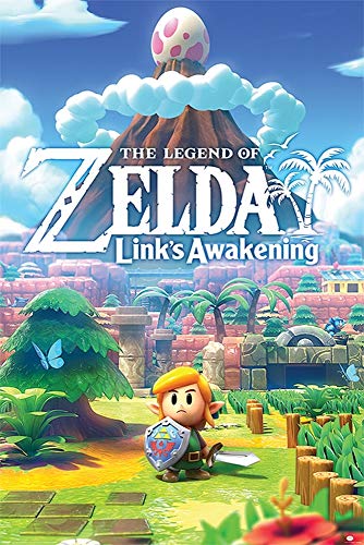 Póster PYRAMID INTERNATIONAL Link's Awakening (61 x 91.5 cm) Pyramid International - Pósteres, impressões e arte visual - link, awakening, 61x91.5cm