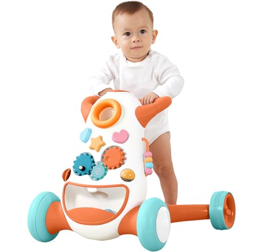 Andador para bebé KÜB Tacata Orange (0 meses) KÜB - Móveis para bebês e crianças pequenas - interativo, resistente, materiais superiores, painel de jogo