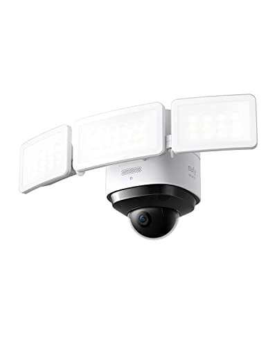 Câmara de Vigilância Eufy Security Floodlight Cam 2 Pro | Branco Anker - Câmeras de vigilância - iluminação LED, sensor infravermelhos, microfone, detecção de som