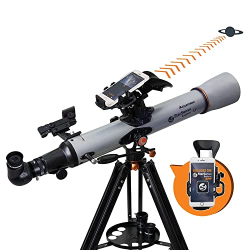 Telescópio CELESTRON Explorer LT 70 AZ Celestron - Telescópios - telescópio, celestron, explorer lt 70 az, manual, altazimutal, starseense