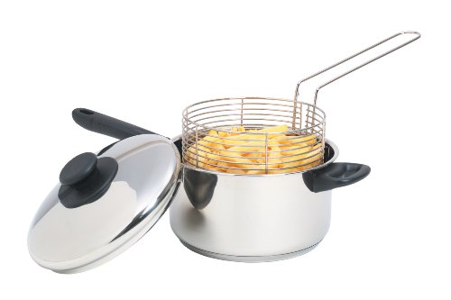 Frigideira com Tampo de Esponja KITCHEN CRAFT Kitchen Craft - Acessórios para fritadeiras - frigideira, tampo, esponja