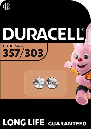 Pilhas Não Recarregáveis DURACELL 357/303 Duracell - Baterias de uso geral - litio, estabilidade, consistente, 357/303