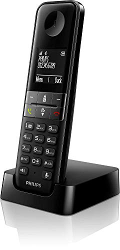 Telefone sem fio PHILIPS D4701B/34 Preto Philips - Telefonia - sem fio, bluetooth, preto