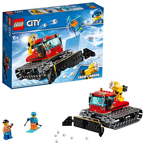 LEGO City - Máquina Pisanieves - 60222 (Idade mínima: 3) LEGO - Blocos de encaixe - lego city, máquina pisanieves, 60222, 3 anos, pistões, neve