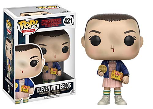 Figura FUNKO POP TV: Stranger Things-El w/Eggos Funko - Bonecos de ação e brinquedo - vinil, stranger things, el, eggos