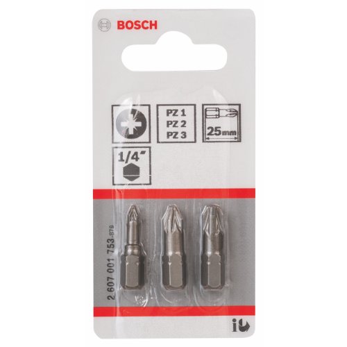 Broca BOSCH 2 607 001 753 (1 peça) Bosch Professional - Acessórios para brocas e parafusadeiras - 2 607 001 753, 1 peça, aço inoxidável, 6 mm