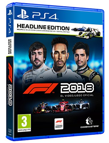 Jogo PS4 F1 2018 Headline Edition (En Espanhol - Módulo de Subscrição) Koch Media - Software de jogos de vídeo - ps4, f1 2018, headline edition, espanhol