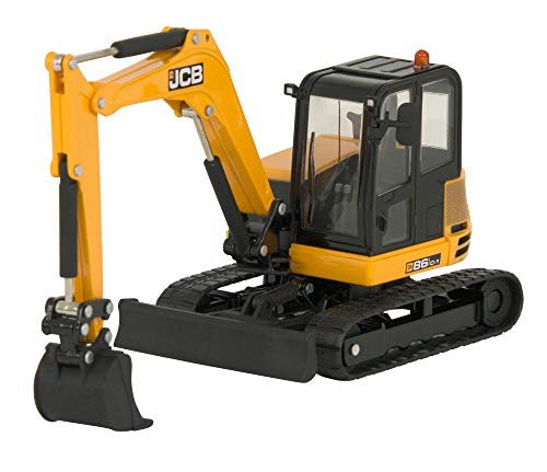 Veículo BRITAINS JCB Midi 86C-1 (Idade Mínima: 3) Britains - Modelos em escala - rodas, pegas, escova, braço