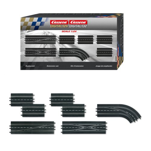 Conjunto de extensões para pista de corridas CARRERA RC Carrera - Acessórios de carro de corrida de brinquedo e pista - extensões, pista de corridas, carrera
