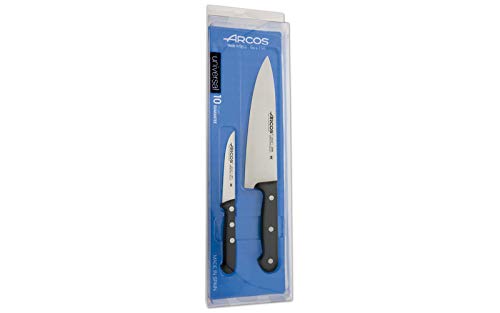 Conjunto de facas de cozinha Arcos 285800 Arcos - Facas de cozinha - aço inoxidável, 10 cm, 20 cm, polioximetileno