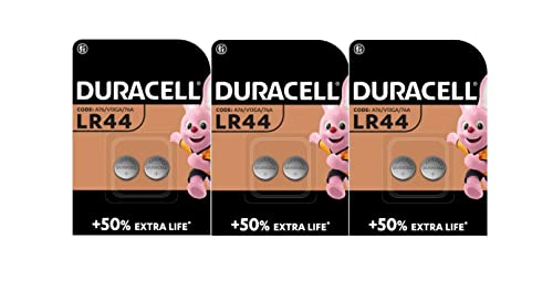 Pilhas DURACELL A76 1.55V (6 unidades) Duracell - Baterias de uso geral - 1.55V, aa, 6 unidades, alcalino