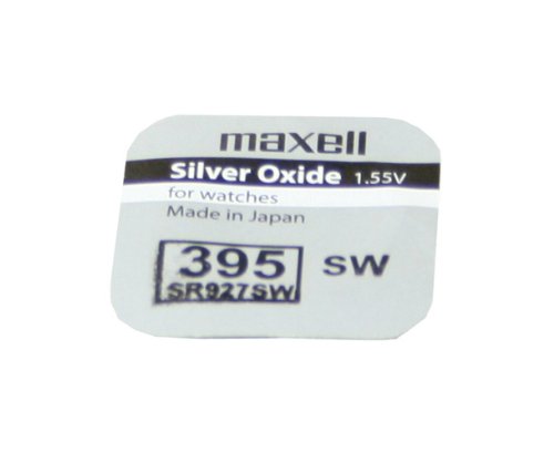 Pilha Recarregável MAXELL SR-927SW (395) POWERROAD - Baterias de uso geral - alcalina, litio, recarregável, 395 mAh