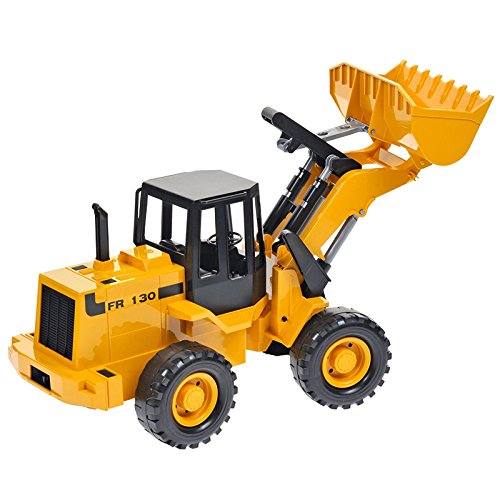 Veículo Telecomandado R/C KENWOOD FR 130 (Idade Mínima: 3 - Até: 10 metros) Bruder - Brinquedos - telecomandado, pala articulada, escotilha, transmissão R/C