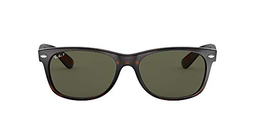 Óculos de sol RAYBAN New Wayfarer Wayfarer Polarized Ray-Ban - Óculos de sol - polarizado, uv proteção, avião compatível, preto