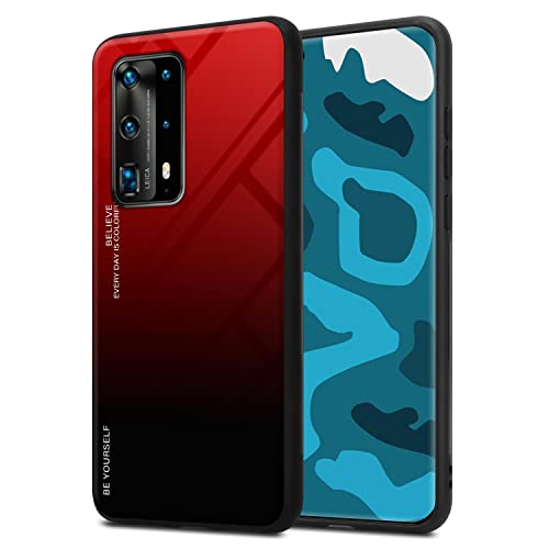 Capa para Huawei P40 PRO+ CADORABO Vermelho CADORABO - Capas para telemóveis - vermelho, huawei p40 pro+, silicone, resistente a riscos