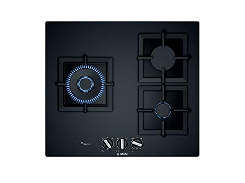 Placa de Gás BOSCH PPC6A6B20 (Gás Butano-Propano - 59.2 cm - Preto) Bosch - Cooktops - butano, propano, 59.2 cm, preto