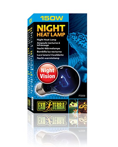 Lâmpada de Luz Noturna para Reptis e Anfíbios EXO TERRA EXO TERRA - Aquecimento e iluminação do habitat de répteis e anfíbios - luz noturna, reptis, anfíbios