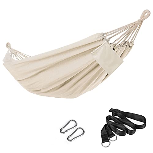 Cama Hammock Dupla Carga Máxima 300Kg 210X150Cm Gdc15M SONGMICS SONGMICS - Móveis de exterior - dupla carga, máximo 300kg, 210x150cm