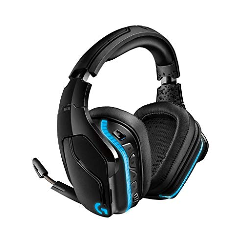 Auscultadores Gaming Wireless Logitech G935 BLK | Preto (Acessório Informática e Tel.) Logitech - Fones de ouvido e headsets - gaming, wireless, preto