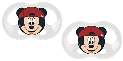 Chupeta TIGEX Soft Touch Mickey Mouse (Idade Mínima Recomendada: 6 Meses) Newell Brands - Chupetas e mordedores - soft touch, mickey mouse, 6 meses