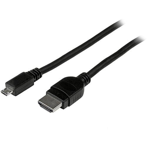 StarTech.com MHDPMM3M adaptador de cabo de vídeo 3 m Micro-HDMI HDMI tipo A (padrão) Preto STARTECH.COM - Fios e cabos elétricos - micro-hdmi, hdmi tipo a, 3m, preto