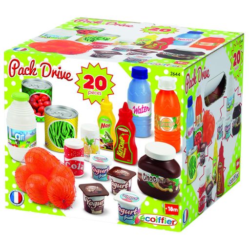 Brinquedo de Cozinha ECOIFFIER 2644 (1.5 anos) Ecoiffier - Cozinhas de brinquedo e alimentos de brincar - cozinha, garrafa água, molhos, latas