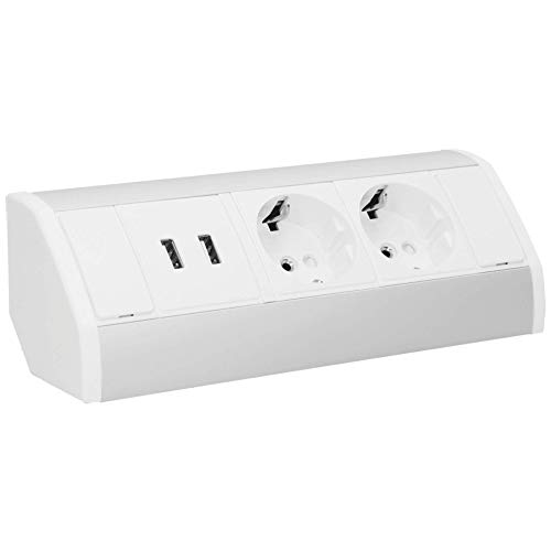 Extensão Elétrica ORNO GM-9003W (2 Tomadas) Orno - Fios e cabos elétricos - extensão elétrica, 2 tomadas, porta USB, proteção sobrecarga, proteção contra-frequência