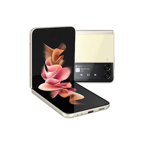Smartphone SAMSUNG Galaxy Z Flip 3 5G (6.7'' - 8 GB - 256 GB - Crème) SAMSUNG - Telemóveis - 6.7 polegadas, 8 gb, 256 GB, 5g