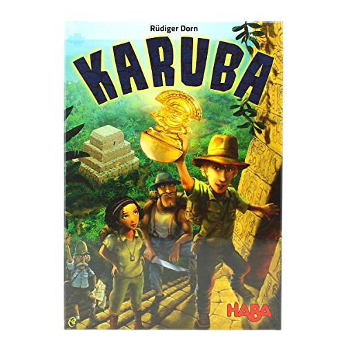 Jogo de tabuleiro OTC HABA Karuba - Esp (Jogos de Sociedade) HABA - Jogos - tabuleiro, 4 jogadores, templo, tesouro
