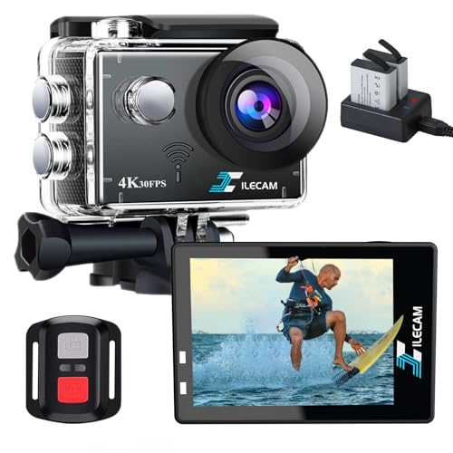 Action cam XILECAM D002 (4K - 12 MP - Até 120 min de autonomia) Xilecam - Câmaras de vídeo - 4k, 12 mp, 120 min autonomia, 30 fps