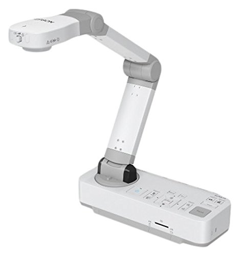 Epson ELPC13 - caméra de sécurité (Accessoire micro & telecom) Epson - Câmeras de documentos - CCD, 1920x1080, 30 fps, 16x zoom, visor incorporado