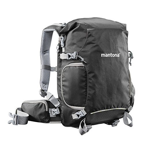 Mantona Elements Pro 40 Bolsa câmara câmara de filar Mantona - Bolsas e estojos para câmeras - bolsa câmara, universal, preto, 180x300x480mm