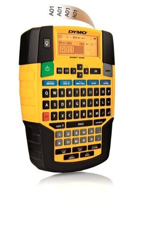 Impressora de etiquetas DYMO 4200-S0964260 DYMO - Rotuladoras - preto, amarelo, 2 formatos, 19mm