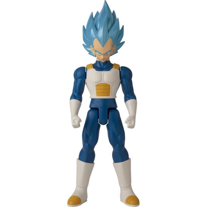 Figura Vegeta Super Saiyan Azul 30 Cm Dragonball Bandai Bandai - Bonecos de ação e brinquedo - 30 cm, super saiyan azul, articuladas, dragon ball super