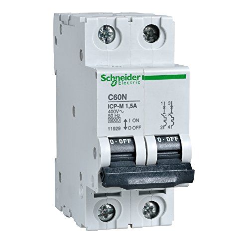 Schneider Electric 11935 interruptor elétrico Schneider Electric - Interruptores e relés especiais - interruptor elétrico, 2P, comando de arquivamento, contatos auxiliares