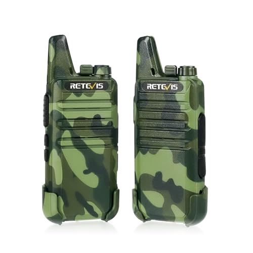 Walkie-Talkies Retevis RT22 (16 Canais - Até 8 Km - Até 10 Horas) Retevis - Rádios bidirecionais - 16 canais, 8 km, 10 horas, voz, monitor