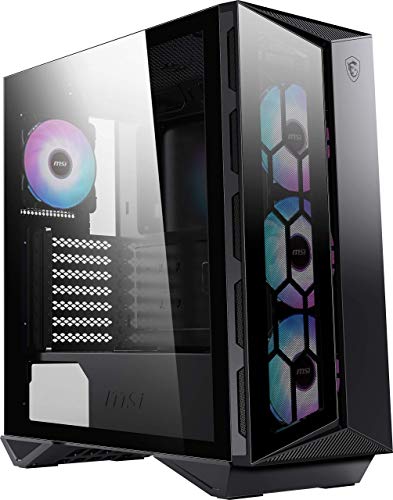 Caixa PC MSI MPG GUNGNIR 110R (ATX Mid Tower - Preto) MSI - Componentes de computador - ATX, mid tower, preto