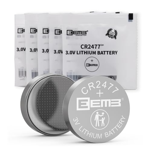 Bateria EEMB 5 (CR2477 - 3V - 0.6Ah) EEMB Co.,Ltd - Baterias - cr2477, 3V, 0.6ah