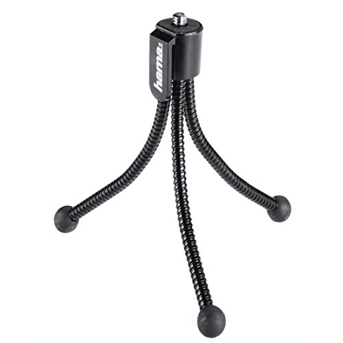 Tripé HAMA Flexi 3 (Preto - Alumínio, Plástico - 30 cm) Hama - Tripés e monopés - 30 cm, 58 g, preto, alumínio