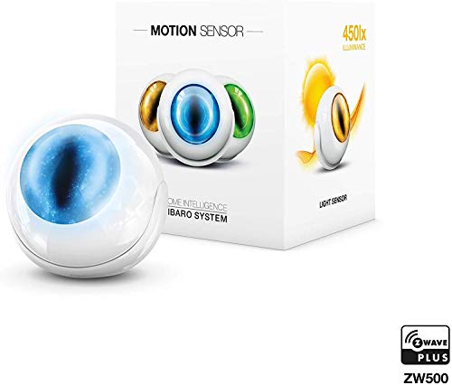 Sensor de Movimento FIBARO FGMS-001 (Zigbee) FIBARO - Sensores de movimento - movimento, luz, temperatura, acelerómetro, led