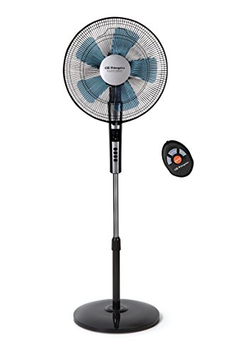 Ventoinha de Pé Orbegozo SF 0640 | Preto Orbegozo - Ventoinhas de mesa e de pedestal - 65 W, Ø 40 cm, 2 velocidades, preto