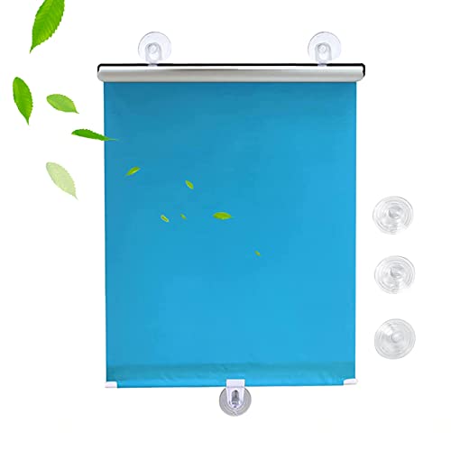 Estore com ventosas LUXFLAT 30x125 cm azul KGUDYS - Persianas e cortinas - estore, ventosas, luxflat, azul