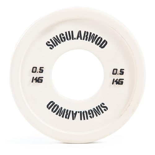 Conjunto de Discos Fraccionados Wod 0,5 Kg a 2,5 Kg (Recondicionado Como Novo) Singular Wod - Levantamento de peso - recondicionado, 0,5 kg a 2,5 kg, borracha natural, treino funcional